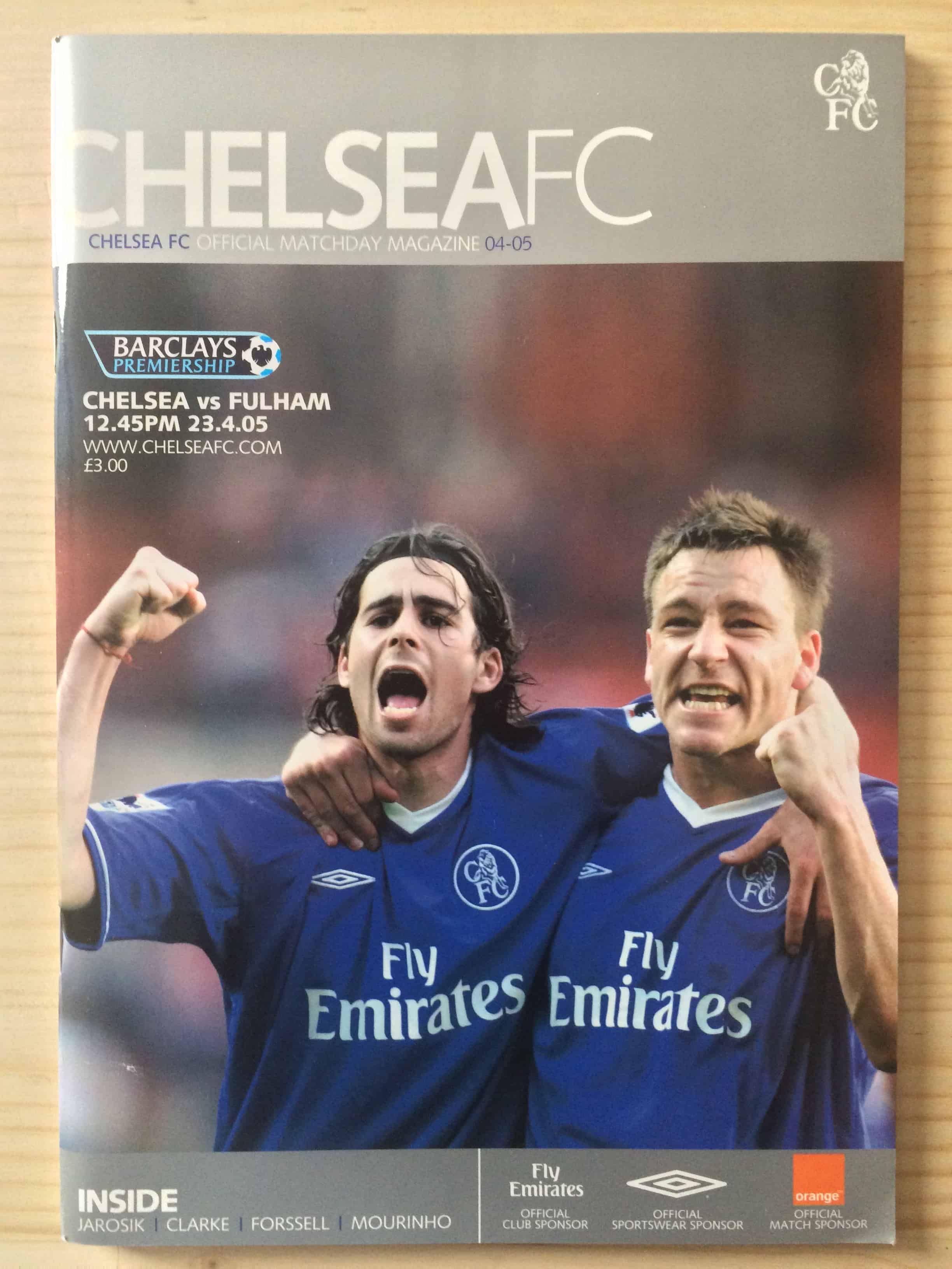 Chelsea FC v Fulham FC